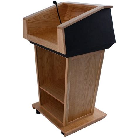 Amplivox Patriot Lectern With Sound System Sw3040 — Podium Stage