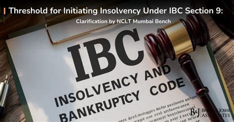 Threshold Limit Under Ibc Section For Initiating Insolvency