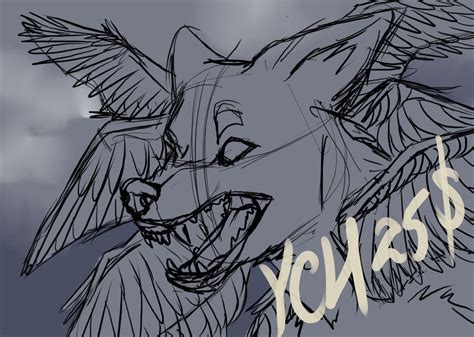 Seraphim Wolf Ych Closed By Vazllgas On Deviantart