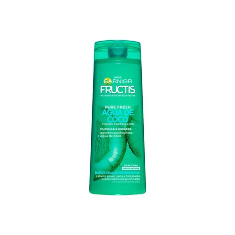 Garnier Fructis Pure Fresh Agua Coco Fortificante Champ Beauty