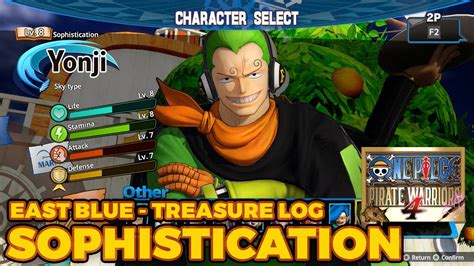 YONJI Treasure Log East Blue One Piece Pirate Warrior 4 Full HD