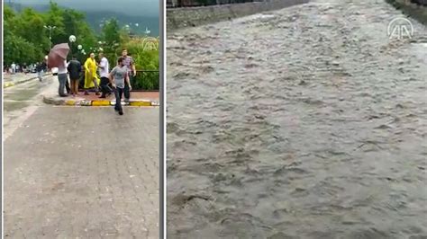 Kastamonu Bozkurt Ta Sel Felaketi Ya Anmadan Hemen Nce Kaydedilen Yeni