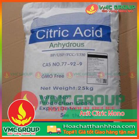 Axit Citric Mono Hydrous HÓa ChẤt ViỆt MỸ™ ThẾ GiỚi HÓa ChẤt Vmcgroup