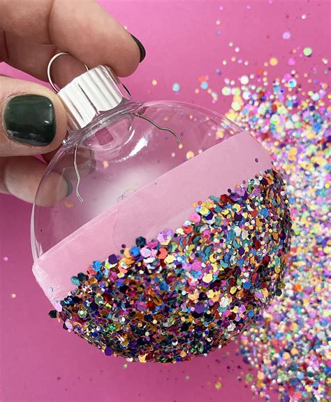 5 Diy Glitter Ornament Ideas Artofit