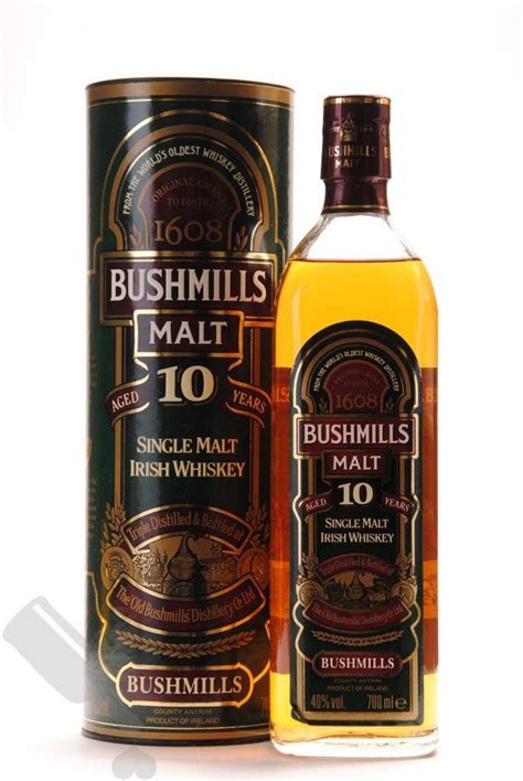 Bushmills 10 Years Old Bottling Passie Voor Whisky