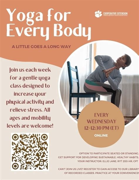 Yoga For Every Body Clemson University