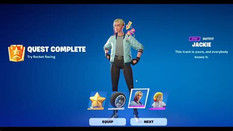 Highlights From My Journey To Unlock The Jackie Skin In Fortnite Rocket