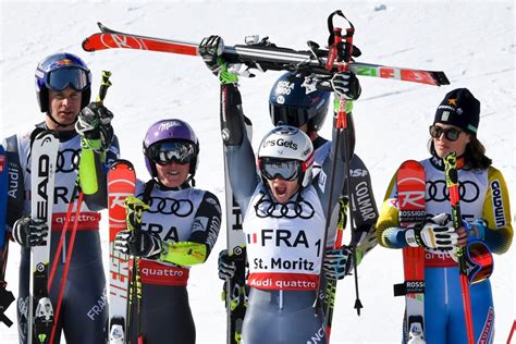 France collect first medal of FIS Alpine World Championships with team gold