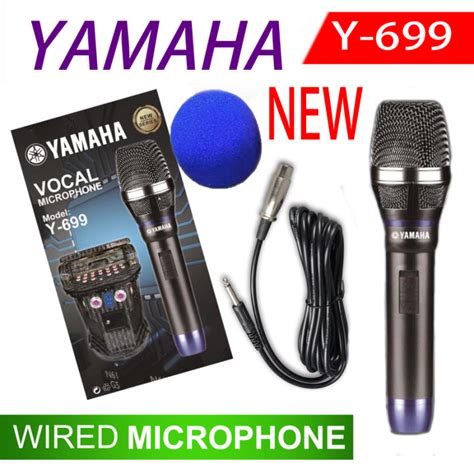 Yamaha Karaoke Y 699 High End Dynamic Wired Mic Lazada PH