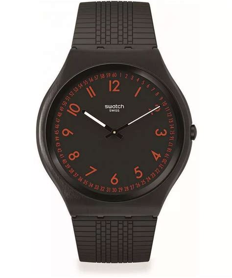 Swatch Ss B Skin Irony Brushed Red Hodinky Hodinkovna Cz