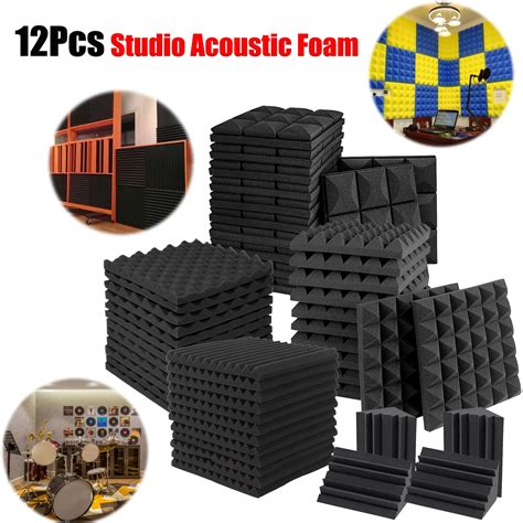 X Forme De Pyramide Mousse Acoustique Insonorisante Pour Studio