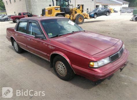 1993 Oldsmobile Cutlass Ciera SL 1G3AM55N6P6317119 Bid History