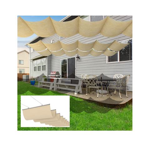 Buy Ljiananw Sun Shade Sail Shade Cover Retractable Replacement