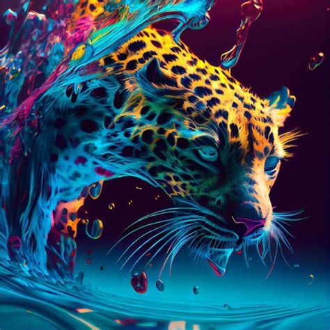 Premium Photo A Portrait Of A Beautiful Leopard In The Wild A Wild