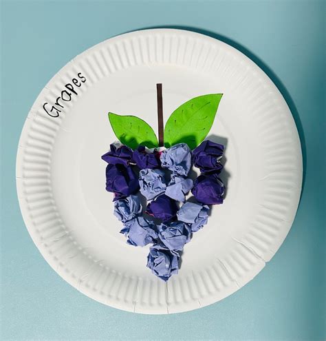 Children’s Grapes Craft, Hobbies & Toys, Stationery & Craft, Art & Prints on Carousell