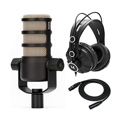 Rode Podmic Dynamic Podcasting Microphone Bundle With Knox Studio