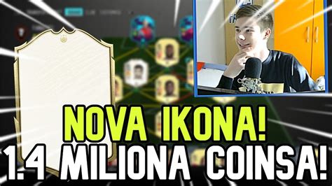 MOJA NOVA EKIPA VRIJEDNA 1 4 MILIONA COINSA NOVA IKONA FIFA 20 BALKAN