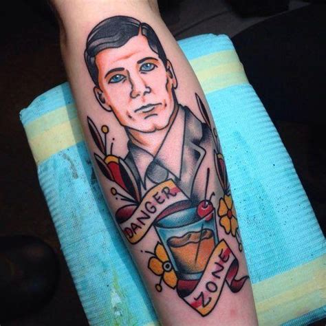 Hilarious Archer Inspired Tattoo