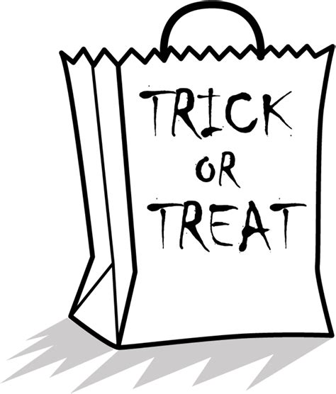 Printable Halloween Clipart Black And White