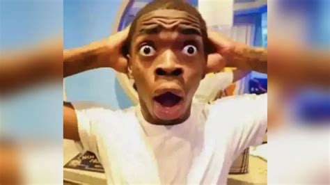 Shocked Black Guy Meme Template