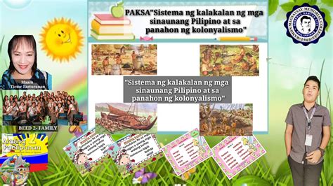 Sistema Ng Kalakalang Ng Mga Sinaunang Pilipino At Sa Panahon Ng The