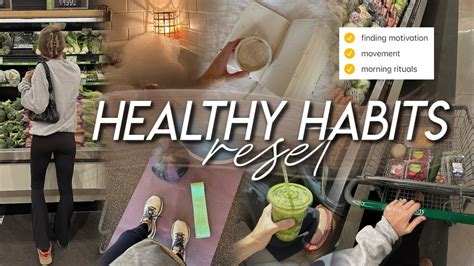 Healthy Habits Reset Morning Rituals Prioritizing Movement Healthy