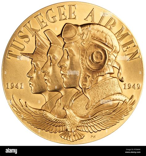 2006 Tuskegee Airmen Congressional Gold Medal Front Stock Photo Alamy