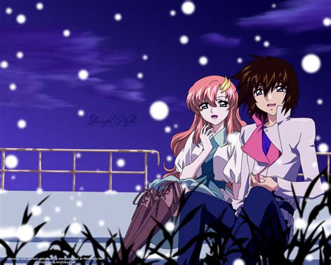 Kira Yamato And Lacus Clyne Widescreen Wallpapers 26300 Baltana