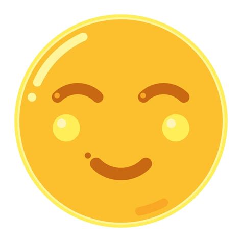 L Chelndes Gesicht Mit L Chelnden Augen Emoticon Premium Vektor