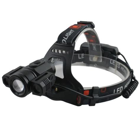 Castnoo Headlamp 5000 Lm T6 3x Led Portable Headlight Flashlight Torch