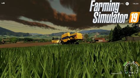 Primeira Colheita New Holland Tc Farming Simulator