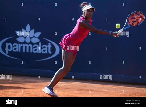 Asia Muhammad during the Palermo Ladies Open 2022 Stock Photo - Alamy