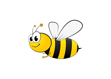 Honey Bee Cartoon Clipart Transparent Png Vector Illustration Clip