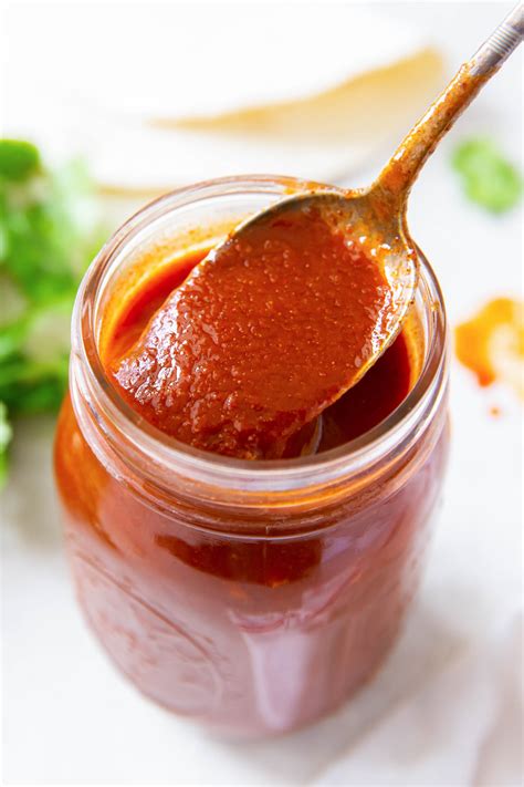 Enchilada Sauce Recipe Quick And Easy Kristines Kitchen