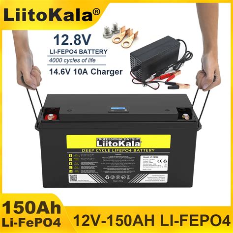 Liitokala V Ah Lifepo Battery Pack V Lithium Iron Phosphate