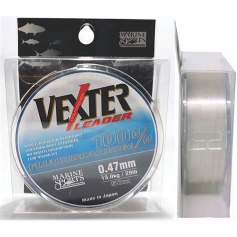 Linha Vexter Leader Fluorocarbon 0 47mm 50m Doutfisher Loja De Pesca