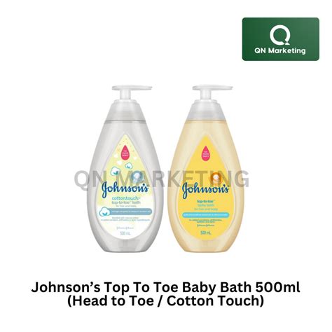 Johnson S Baby Top To Toe Bath Ml Top To Toe Cotton Touch