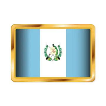 Bandera De Guatemala Con Placa Cuadrada Vector Png Dibujos Guatemala