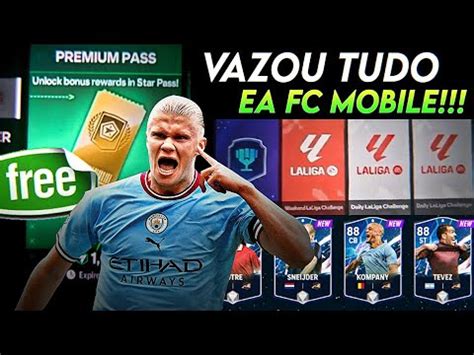 PASSE ESTRELA GRÁTIS NO EA FC MOBILE VAZOU TUDO DO EA FC MOBILE