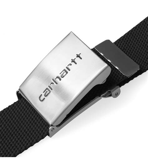 Carhartt Clip Belt Chrome Black