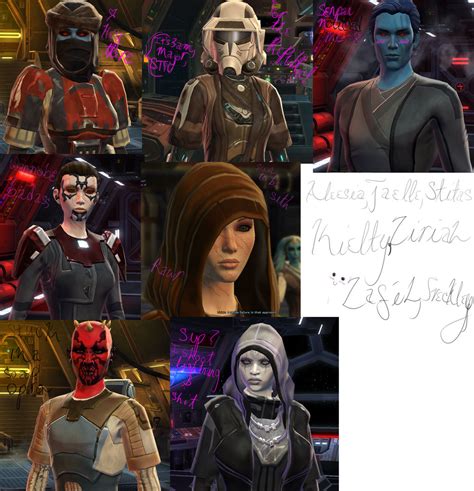 SWTOR CHARS DERP by ArcticFox4 on DeviantArt