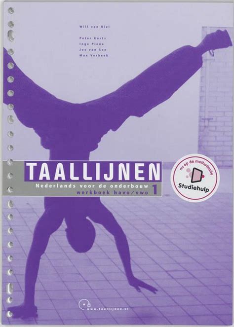 Taallijnen Havo Vwo Werkboek W Van Riel Boeken