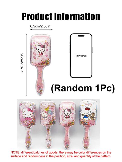 Sanrio Random Style Kawaii Hairdressing Comb Kitty Cat Anime Characters