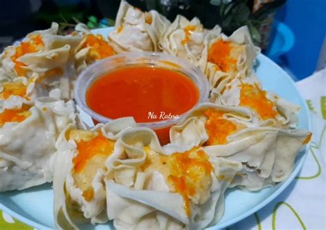 Resep Dimsum Ayam Wortel Oleh Na Ratna 💙 Na ® Cookpad