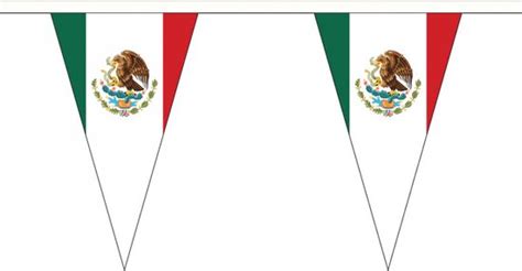 Bellatio Decorations Vlaggen Versiering Mexico Vlag X Cm