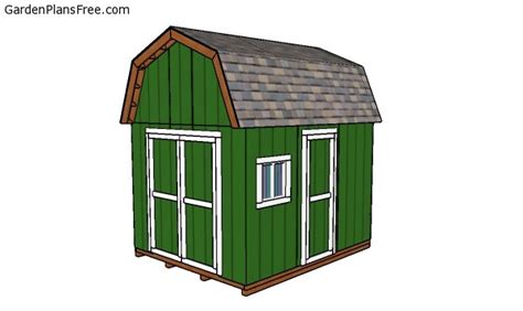 Gambrel Shed Plans Free Garden Plans How To Build Garden Projects