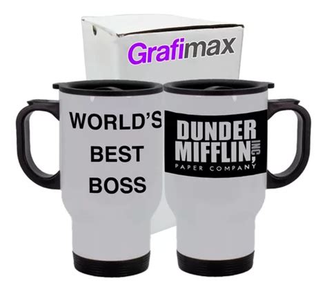 Mug Térmico World s Best Boss The Office Series Grafimax Cuotas sin