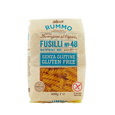 Acquista Fusilli Senza Glutine Gr 400 Rummo Online Qooking