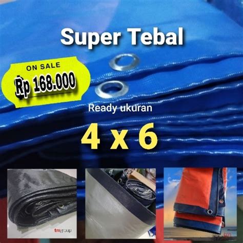 Jual Promo Terpal A Ukuran X Korea Super Tebal Shopee Indonesia