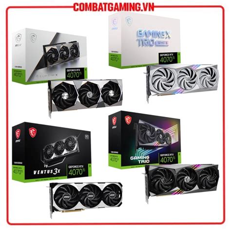 Vga Card Màn Hình Msi Rtx 4070 Ti Gaming X Trio 12gb New Chính Hãng